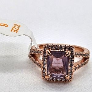 Amethyst Ring Sz 6